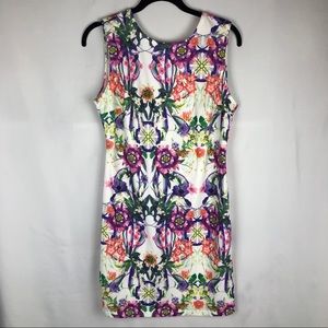 ASOS Floral Sleeveless Bodycon Mini Dress